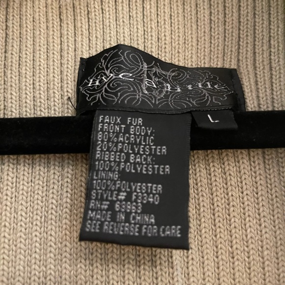 Brand new faux fur vest super cute - Picture 5 of 8